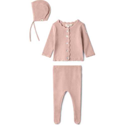 Crochet Trim Set Light Pink - Bebe Bella | Maisonette