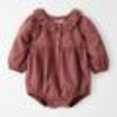 Baby Girl Organic Cotton Prairie Bubble