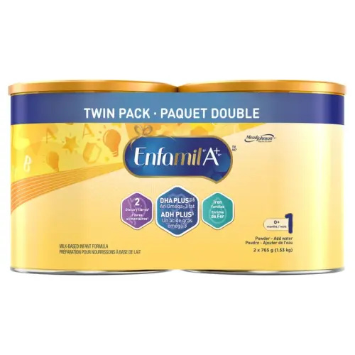 Enfamil A+ Infant Formula, 765 g, 2-pack | Costco