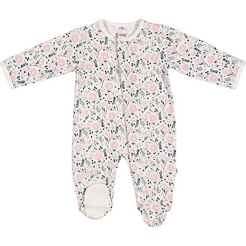 Magnetic Me Footie Pajamas - 100% Organic Cotton Baby Pajamas - Quick Magnetic Fastener Sleeper for Baby Boy and Girl
