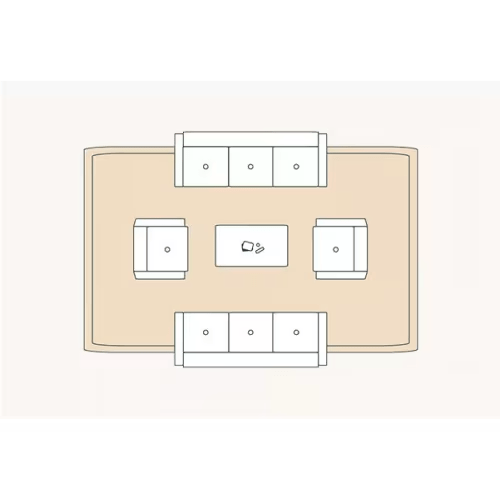 Nazco Abstract New Zealand Wool Rug | Cream – Rugs USA