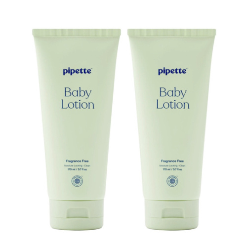 Fragrance-Free Baby Lotion Duo | Pipette Baby