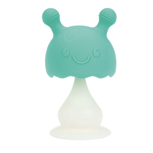 Mushroom Bobble Head Teether Toy