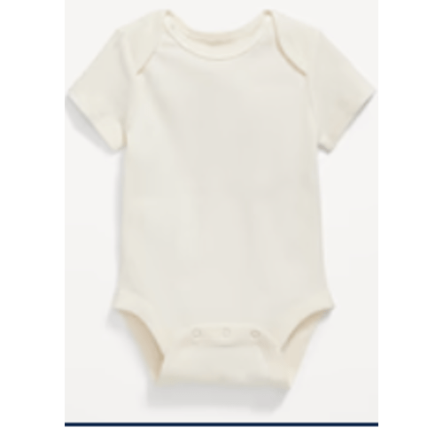Short-Sleeve Pointelle-Knit Bodysuit for Baby