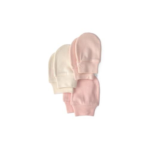 Carter's Baby Girls' 3-Pack Scratch Mittens Set