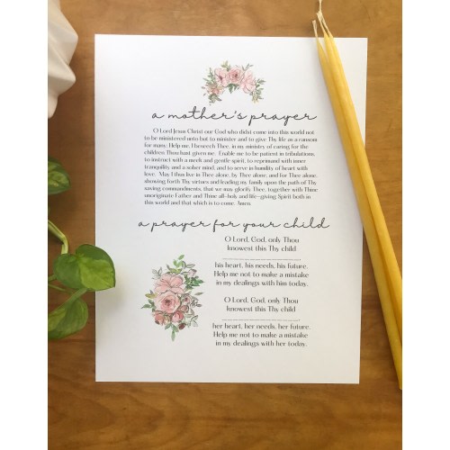 Mother's Prayers for Her Children