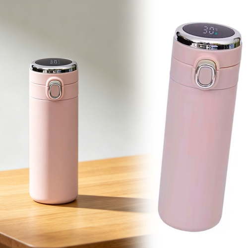 Stainless Steel Flask Vacuum Insulated Cup Drinking Bottle 350/420 Ml LED Screen Temperature Display Flask Water Bottle Perfect For Home Travel,kitchen drinking cups