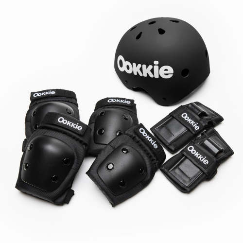 Safety Pads and Helmet Set – Ookkie Skateboards