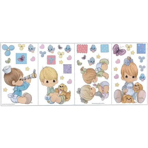 Priss Prints Precious Moments Jumbo Wall Decor Stick-Ups