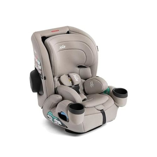 Joie Baby, Saffron™ SI 4‑in‑1 Convertible Car Seat, Rear‑Facing, Forward‑Facing, High‑Back & Booster, LockTight™ Install, Side Impact Protection, No‑Rethread Harness (Dove)