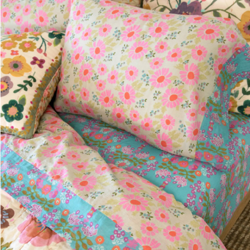 Mix & Match Cotton Sheet Set - Daisy Dreams