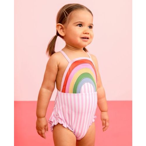 Baby One-Piece Rainbow Swimsuit