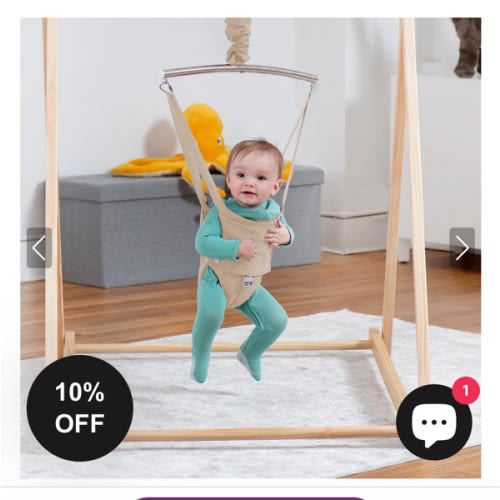 Tulip - Foldable Baby Bouncer with Harness – Avenlur.com