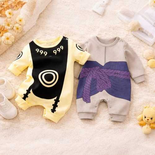 Anime baby Cotton Romper Outfit, Cute Cotton  Newborn Romper, Toddler costume for Anime Fans