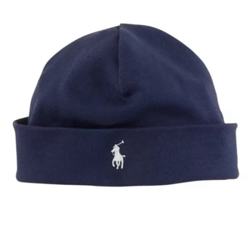 Ralph Lauren Unisex Layette Reversible Beanie - Baby