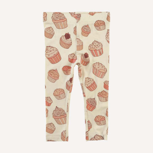 classic skinny legging | strawberry cupcake | bamboo – kate quinn - 0-3mo or 3-6mo