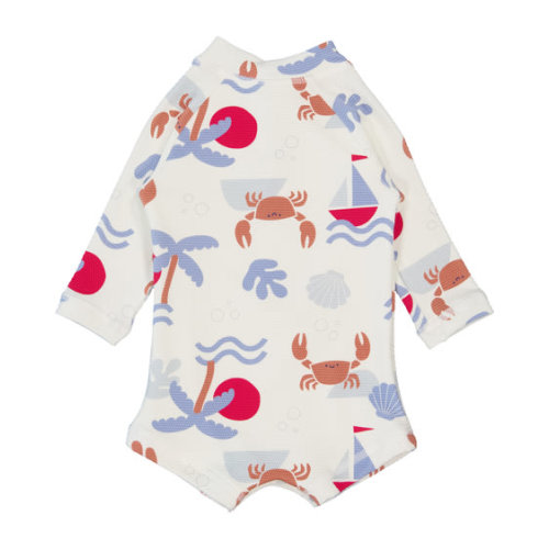 Off White Baby Long Sleeve Swimsuit | Best&Less™ Online