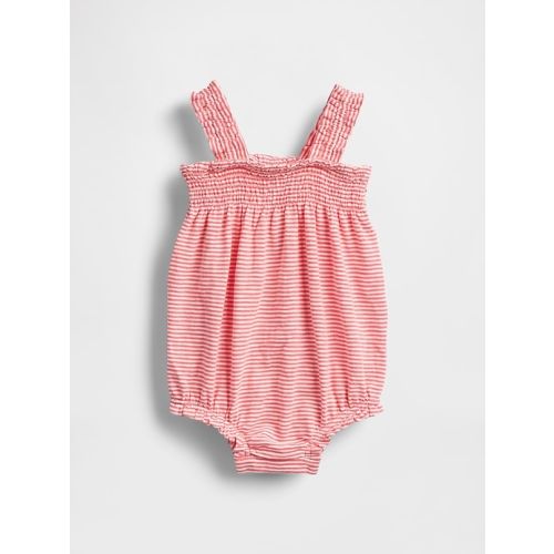 Baby Smocked Shorty One-Piece