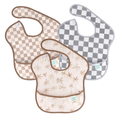 SuperBib® 3 Pack: Palms + Check – Bumkins