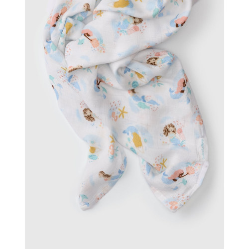 Muslin Swaddle - Mermaids