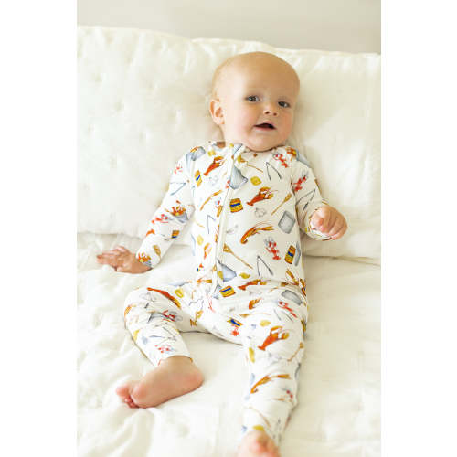 Crawfish Boil Double Zipper Bamboo Sleeper