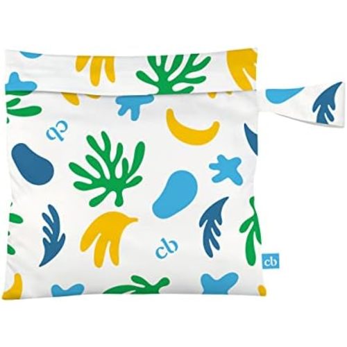 CHARLIE BANANA Waterproof and Washable Reusable Tote Bag for Diapers and Swimwear