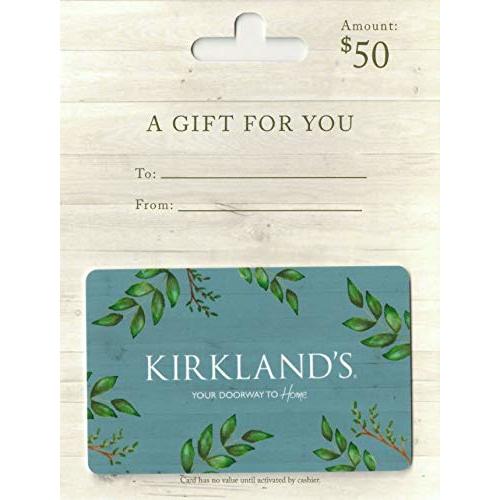 Kirkland's Physical Gift Card - $50