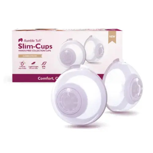 Slim-Cups Hands-Free Collection Cups - 21mm