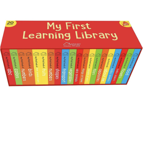 My First Complete Learning Library: Boxset of 20 Board Books Gift Set for Kids