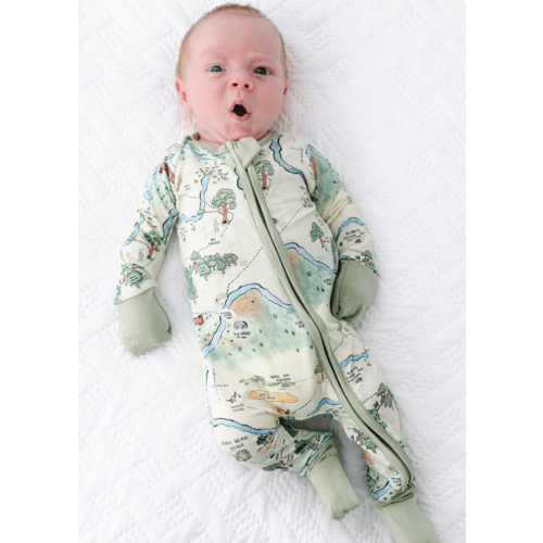 Starry Night Bamboo Sleeper – Little Crowns & Capes