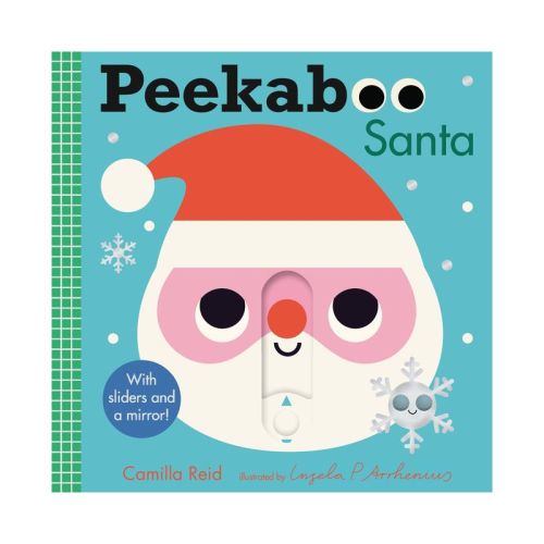 Peekaboo: Santa - (Peekaboo You) by Camilla Reid (Board Book)