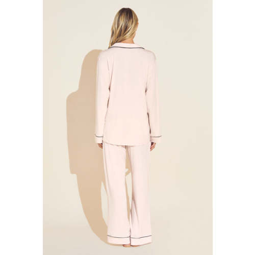 Gisele Long PJ Set in Sorbet/Black | Over The Moon
