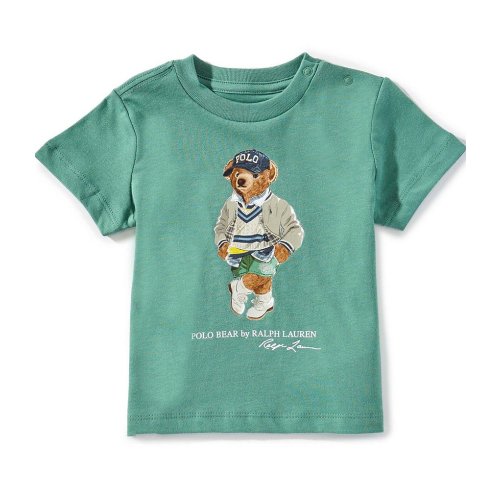 Ralph Lauren Baby Boys Short-Sleeve Polo Bear Jersey T-Shirt