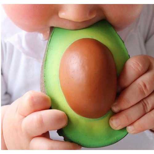 Arnold the Avocado Baby Teether | Oli&Carol