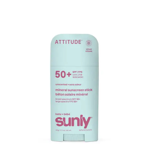 Baby Mineral Sunscreen Stick - SPF 50 | ATTITUDE