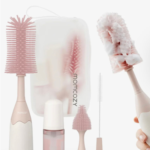 Momcozy Innovative Push-Press Design Bottle Brush Kit