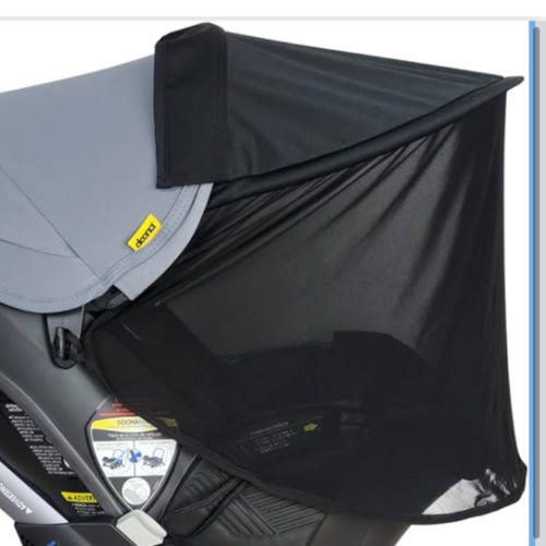 Doona Sunshade Extension | Doona Accessories Stroller for Summer | Car Seat Cover Attachment for Sun Protection | Carseat Canopy for Baby Sun Shade Extender | Also Compatible with Carseat