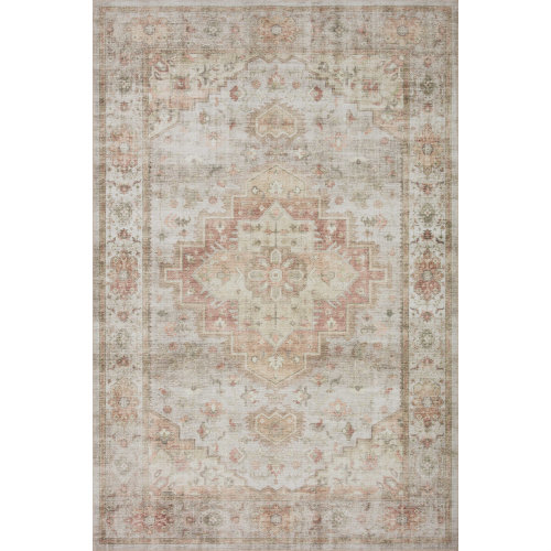 Bungalow Rose Jujhar Oriental Sage Area Rug & Reviews | Wayfair