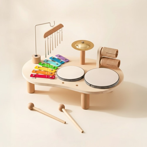 Montessori Music Toy for Babies | Tiny Percussionist Set – Toujours
