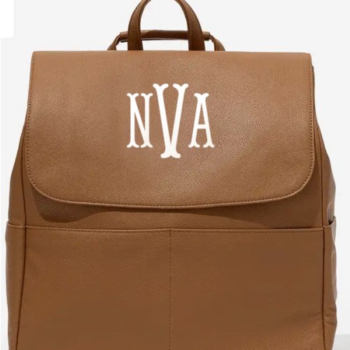 Personalized Diaper Backpack Purse