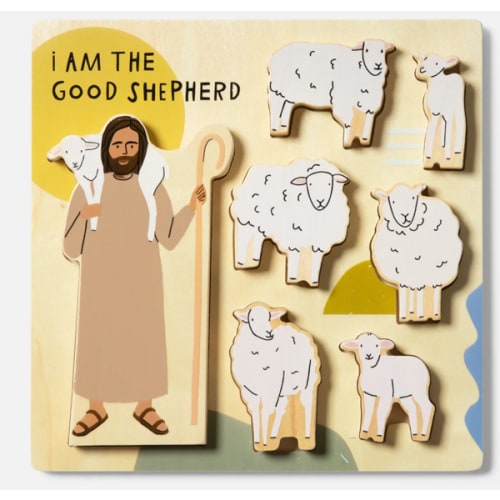 Good Shepherd Wooden Puzzle | Be A Heart Toy