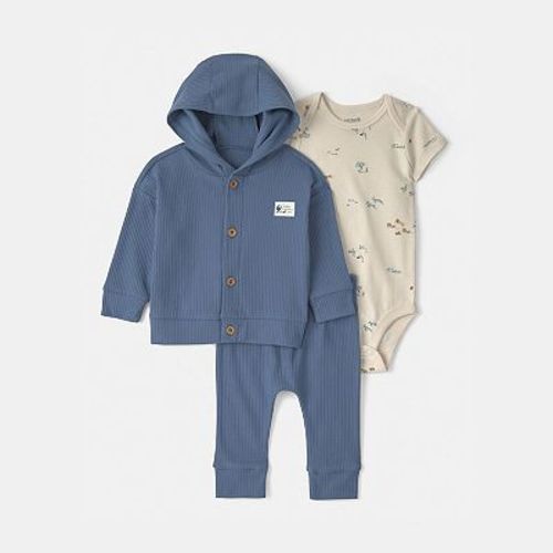 Baby Boy Carter's 3-Piece Hoodie, Bodysuit & Pant Set
