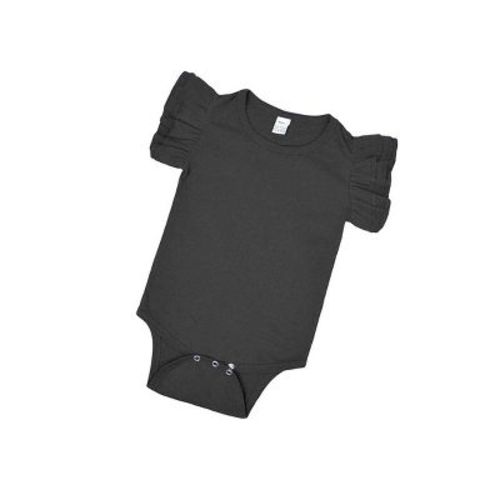 MONAG Baby Flutter Sleeve Bodysuit Black 6-12 m