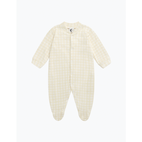 Baby Sleepsuit in Buttermilk