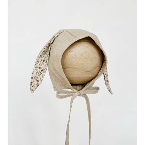 Floral Bunny Bonnet – Olive and Cradle