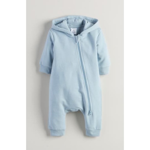 Hooded Fleece Romper, 9M