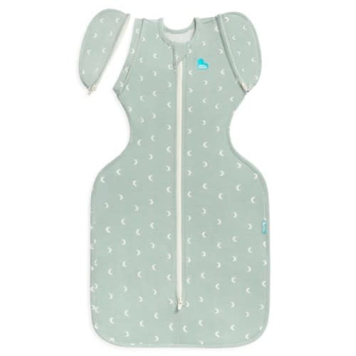 Swaddle Up™ Transition Bag 1.0 TOG Cotton Olive Moon, Medium Size