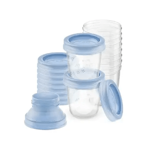 Avent Breast Milk Storage Cups - 10 Pack | Baby Bunting AU