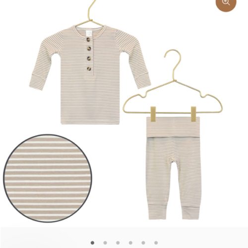 Lou Lou- Banks Top + Bottoms size 6-12 months