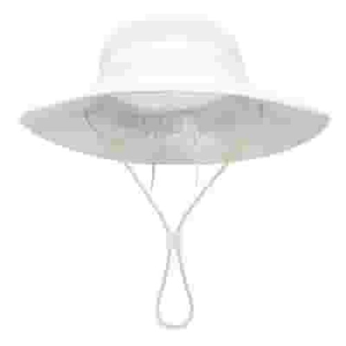 Gvdentm Baby Sun Hat for Boy Girl Toddler Summer Bucket Hat Kids Sun Protection Beach Hat Cotton Baby Hats(White,3-12 Months)